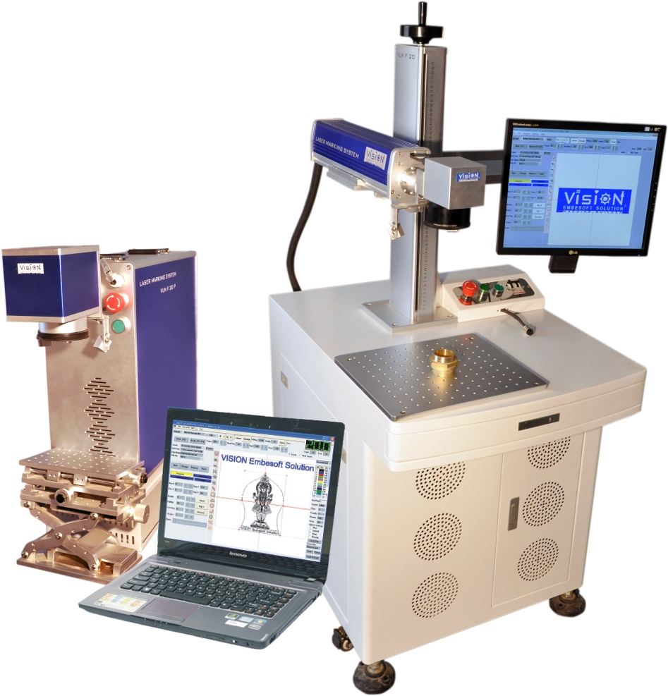 A laser marking system and equipment